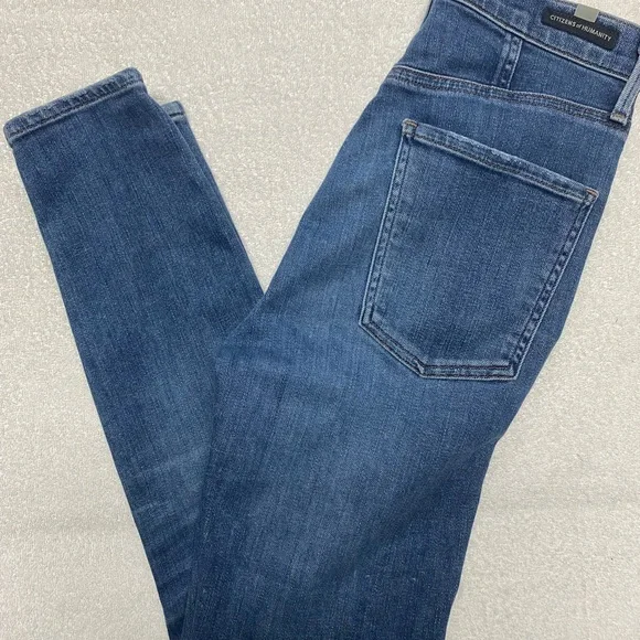 Citizens Of Humanity Women's Denim High Rise Skinny Jeans - Picture 2 of 9